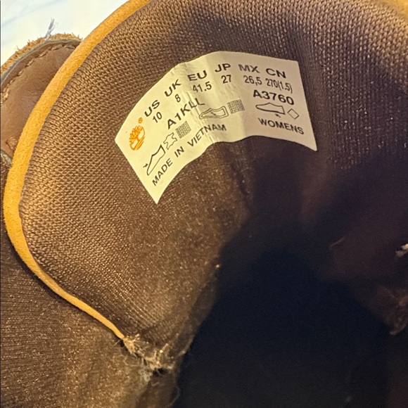 Timberland Brinda Lace Up Heeled Boots - Picture 8 of 9